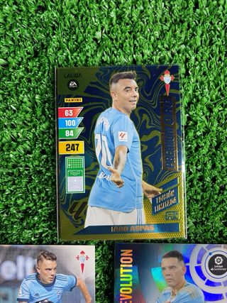 3 cartas Iago Aspas - Panini
