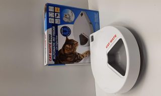 comedero bebedero de gatos catmate c500