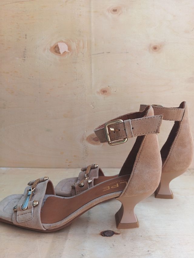 Sandalias Alpe ante beige