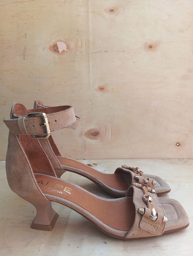 Sandalias Alpe ante beige
