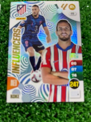 7 cromos Koke Atl. Madrid