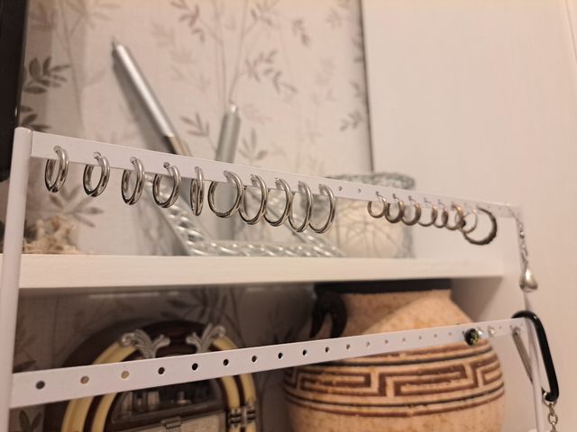 Aros Guess plata - Pendientes