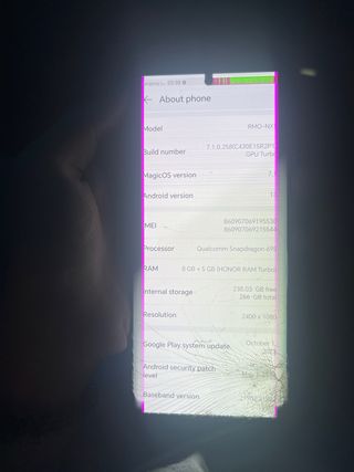 Honor Magic 5 lite - Pantalla dañada