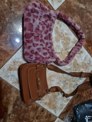 Mochila Oso - Roja y Rosa