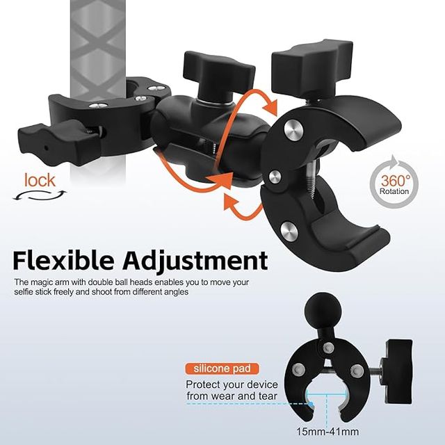 HAFOKO Kit soporte cámara 120cm Insta360 X-X5