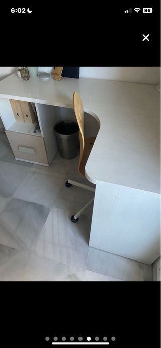 Cama nido de dos colchones 90x 190, cajones beige