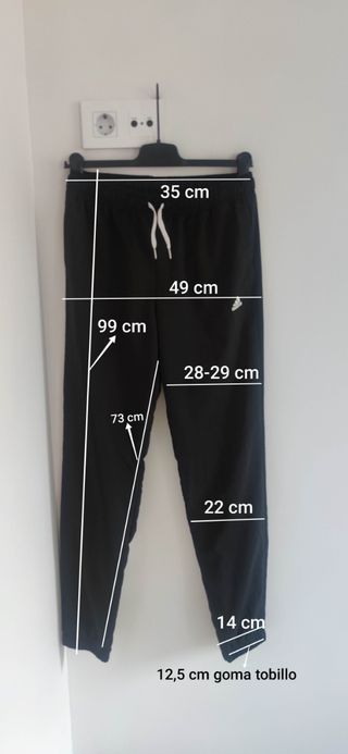 Pantalón Adidas Negro XS