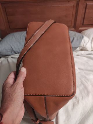 Bolso PARFOIS marrón.Gran capacidad sin ser enorme