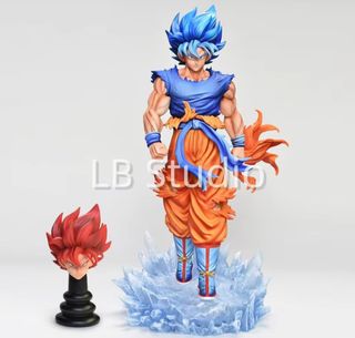 Figura Goku Super Saiyan Blue PVC
