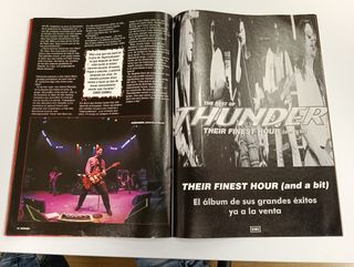 AC/DC Revista Kerrang! 23 - Octubre 95