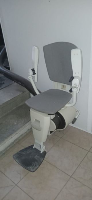 Rampla eléctrica para escaleras