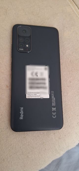 Xiaomi Note 11 - funda negra