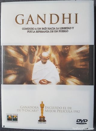 DVD Gandhi: Película ganadora de 9 Oscars