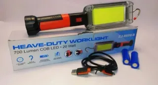 Lampara Trabajo LED Recargable 20W