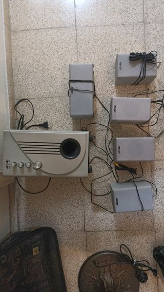 Altavoces 5.1 Auris - Gris Plata