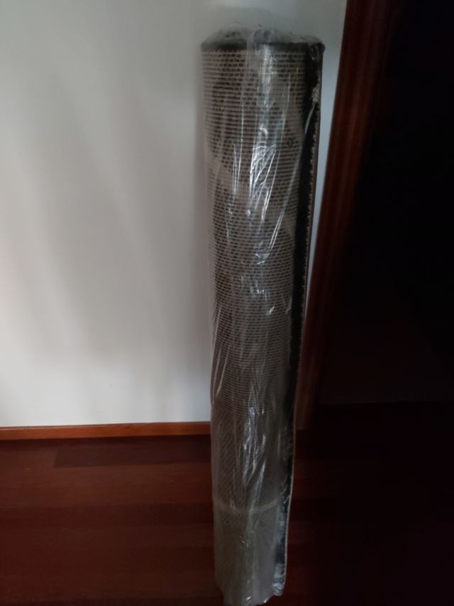 Alfombra moderna de salón negra,gris perla, blanca