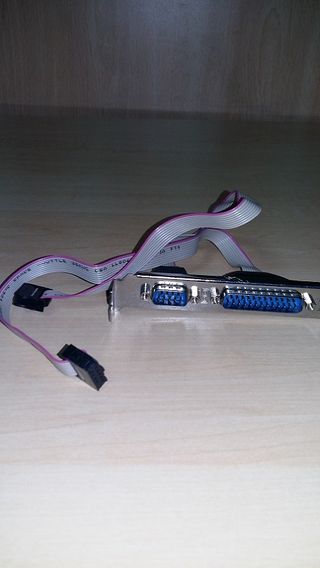 Adaptador puertos serie DB9 y DB25