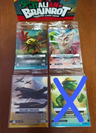 BRAINROT carte ULTRA RARE Atomiche Promo