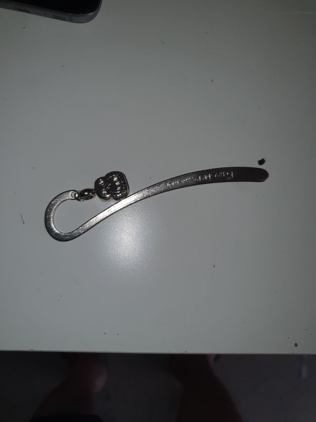 Segnalibro gufo metallo