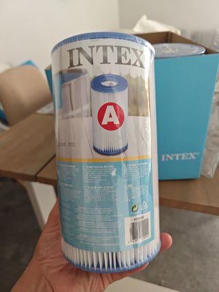 Filtro INTEX tipo A (x3)