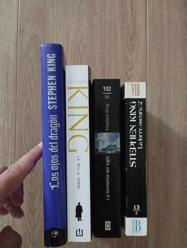 Libros Stephen King + De Stephen King en mi perfil