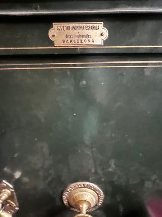 Caja fuerte antigua arcas invulnerables