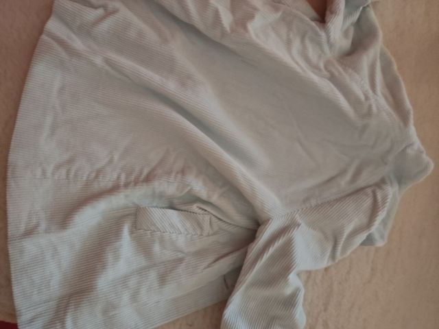 Abrigo infantil celeste