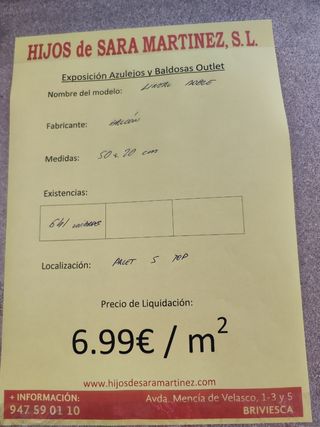 Azulejo efecto madera lineal roble