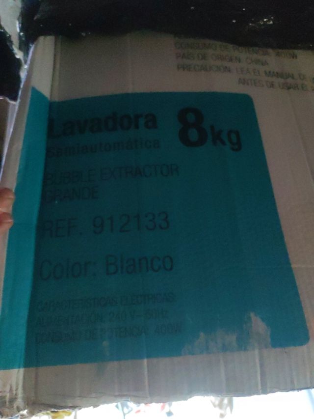 Lavadora portátil 8kg