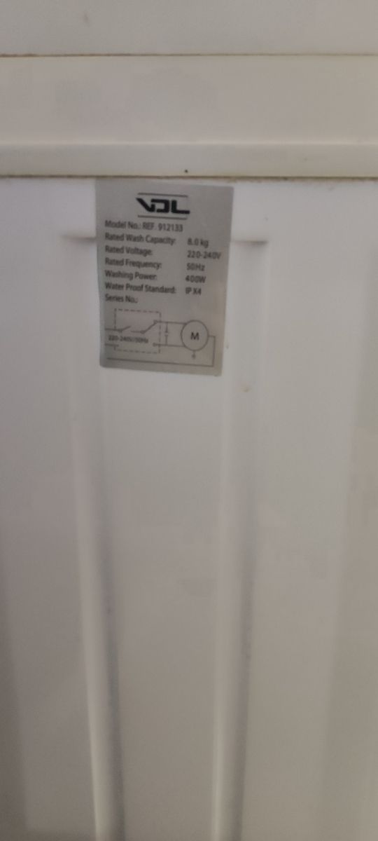 Lavadora portátil 8kg