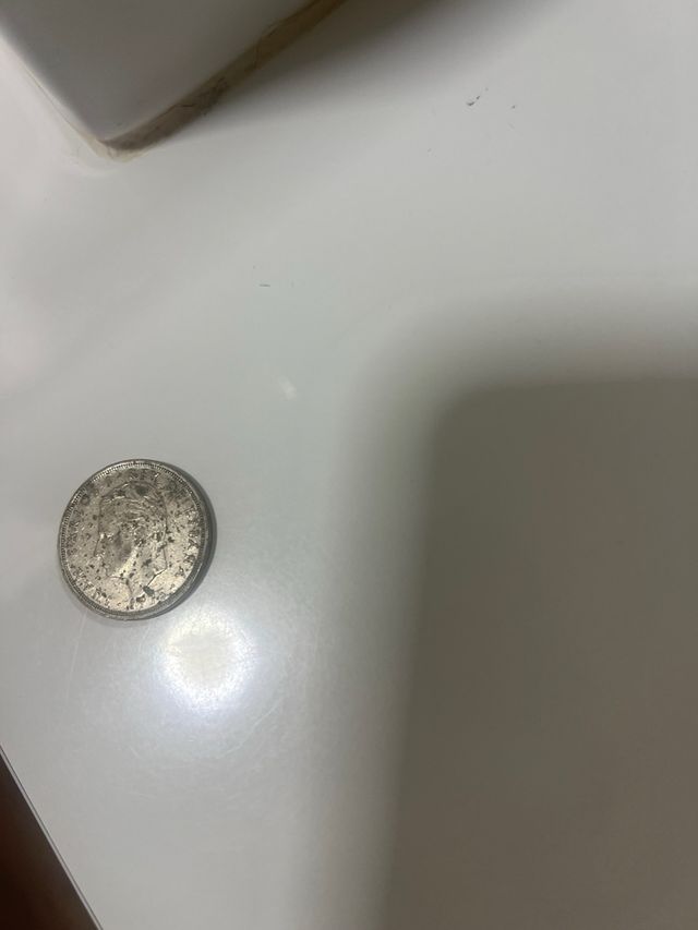 Moneda 25 Ptas antigua