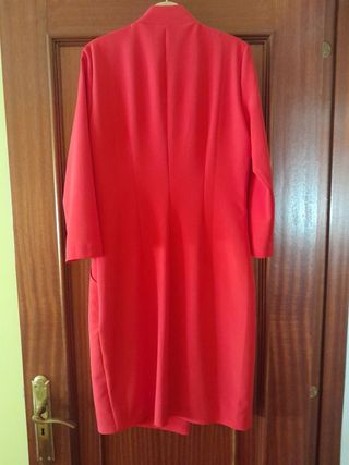 Vestido rojo estilo años 50