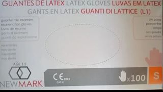 Guantes Látex Newmark (1000 unid) Talla S