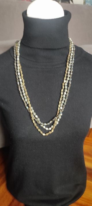 Collar dorado y plateado sin estrenar