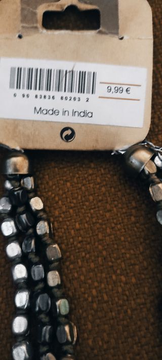 Collar dorado y plateado sin estrenar