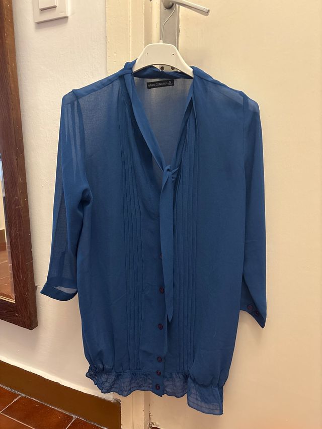 Blusa azul S - Ideal verano