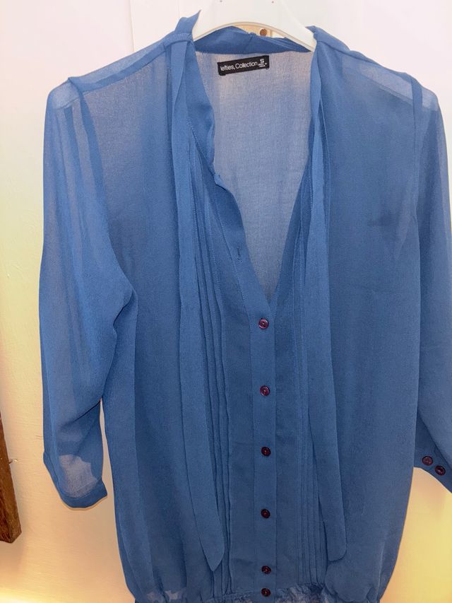 Blusa azul S - Ideal verano