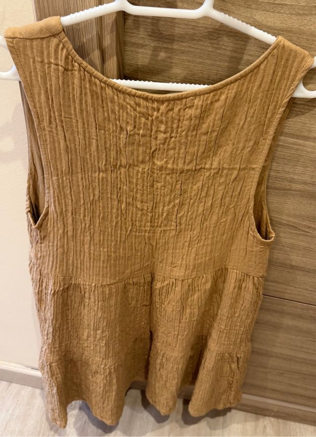 Vestido Pull&Bear marrón talla S