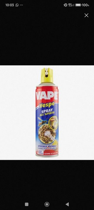 Insetticida Vape Vespe Spray