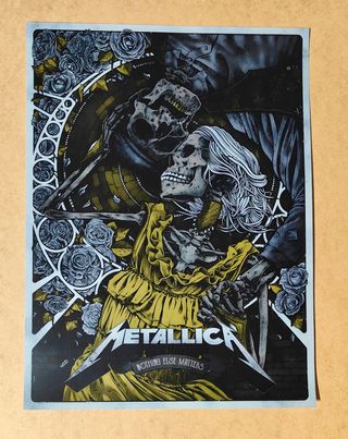 Poster Metallica - "Nothing Else Matters"