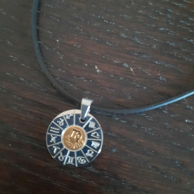 Collana ciondolo zodiaco virgo