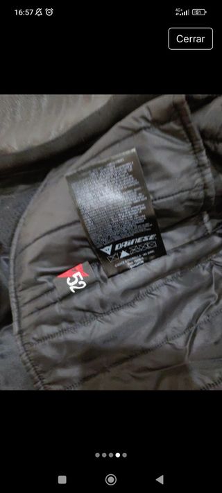 Cazadora Dainese piel