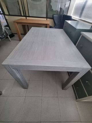 Mesa Comedor Gris - Madera