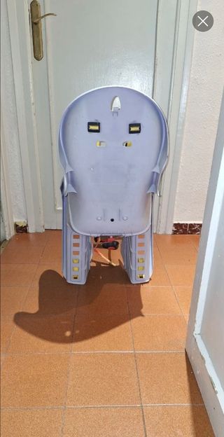 Silla bici niño usada