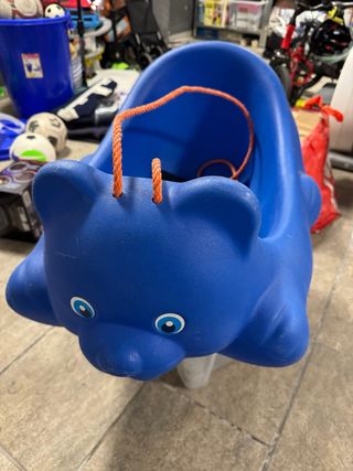 Trineo infantil oso azul