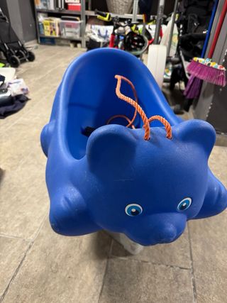 Trineo infantil oso azul