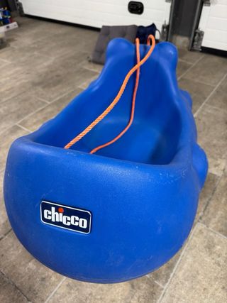 Trineo infantil oso azul