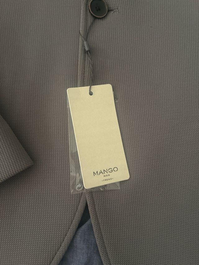 Chaqueta Mango gris - Hombre