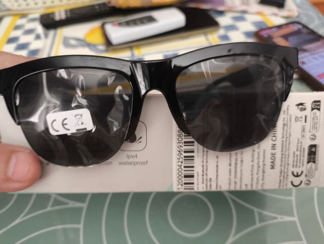 Gafas Bluetooth música negras