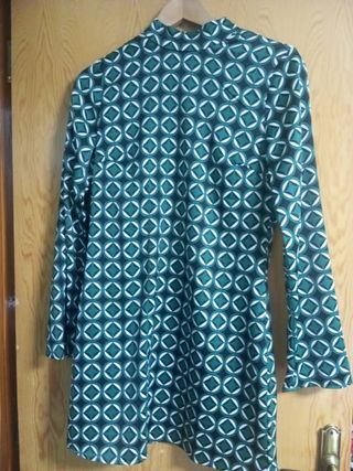 Vestido años 60 estampado